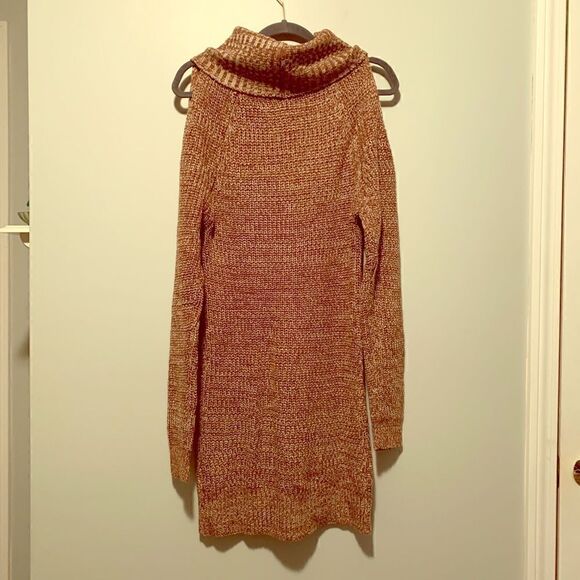 Open Shoulder Sweater dress  - Picture 1 of 5